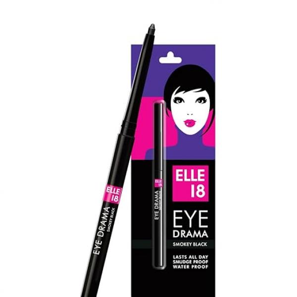 Elle18 Eyedrama Kajal Smokey Black