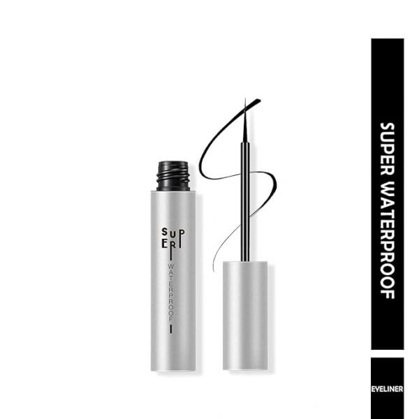 Maliao Super Waterproof Liquid Eye Liner - Long Lasting Matte Black, Smudge Proof, Transfer Proof (24 Hrs)