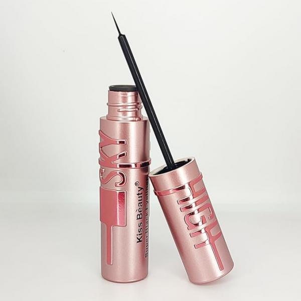 Kiss Beauty Matte Finish Eyeliner, Rich Intense Colour, Smudge-Proof, Water-Resistant, Quick Drying | Easy & Precise Application L Lasts Up To 10 Hours For Women - 01 Black