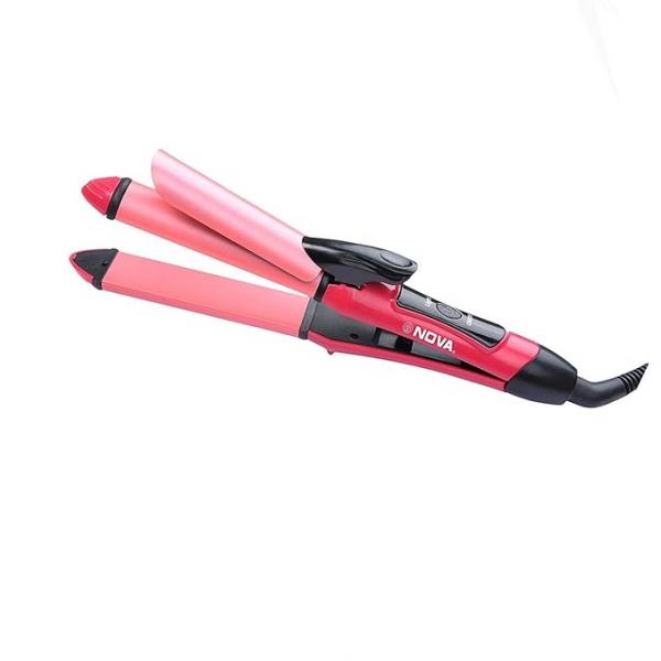 Nova Essential 2 in 1 Hair Multifunction Perfect Straightener and Curler NHC-2009