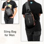 Bag For Men & Women Shoulder Bag USB charging bag Charging backpack with power bank Tech port Backpack
